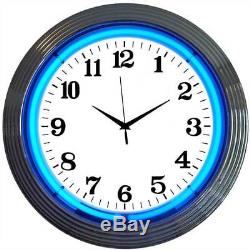 Wholesale lot of 50 Real Neon clocks signs mix of colors available 15 wall lamp