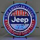 Wholesale Lot Of 7 Dealership Neon Signs And Clock Jeep Chrysler Willys Willy's