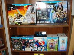 Wii U Collection 2 Systems 426 games + accessories All New Local Pickup ONLY