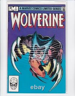 Wolverine Limited Series #1-4 Claremont & Miller 1982 Marvel Comics VF+ (8.5)