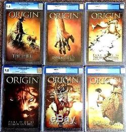 Wolverine The Origin #1, #2, #3, #4, #5, #6 Complete Set All CGC 9.8