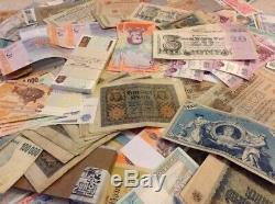 World Banknote Joblot Collection. 1000+ Banknotes. Collectable Wholesale Lot
