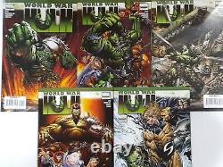 World War Hulk #1 #5 Marvel Comic Set Complete Pak Romita David Janson 2007 W