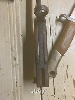 Ww2 Japanese Arisaka Bayonet Tokyo Hikari Seiki Seisakusho Hourglass Arsenal