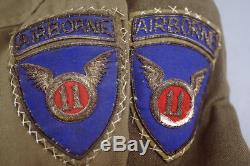 Ww2 Us Paratrooper Grouping -robert Ruppe -187th Parachute-glider Rgt