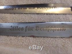 Ww2 Wwii Authentic German Dagger Blades