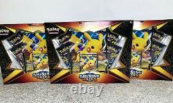 X3 Pokemon Shining Fates Pikachu V Box BRAND NEW & SEALED FAST DELIVERY
