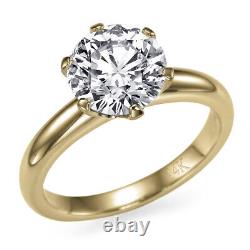 XMAS 1 CT J I1 Wedding Diamond Engagement Ring 14K Yellow Gold 00254112