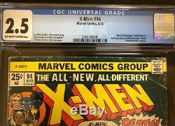 X-Men 94 2.5 CGC & X-Men 100 6.5 CGC. Great key books to own. Not 9.8