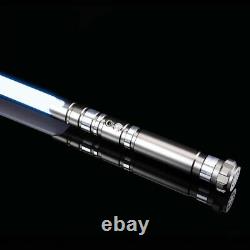 YDD Star Wars Luke Skywalker Lightsaber Silver Metal 16 Colors RGB Light Real Re