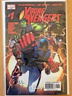 Young Avengers #1-12(marvel/2006) High Grade 1st Kate Bishop/jim Cheuning Signed