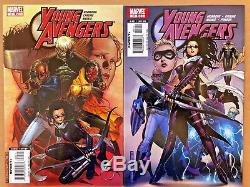 Young Avengers #1-12(marvel/2006) High Grade 1st Kate Bishop/jim Cheuning Signed