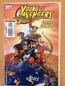 Young Avengers #1-12(marvel/2006) High Grade 1st Kate Bishop/jim Cheuning Signed