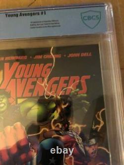 Young Avengers 1 CBCS 9.6 first app. Kate Bishop, Plus a Copy to Read in VF+
