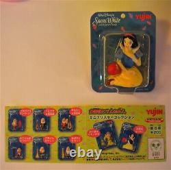 Yujin Disney Characters Capsule World Snow White & The Seven Dwarfs Complete Set